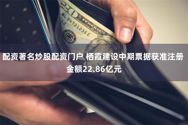 配资著名炒股配资门户 栖霞建设中期票据获准注册 金额22.86亿元