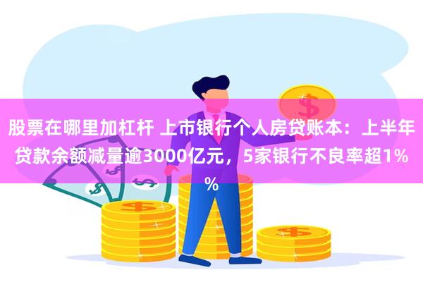 股票在哪里加杠杆 上市银行个人房贷账本：上半年贷款余额减量逾3000亿元，5家银行不良率超1%