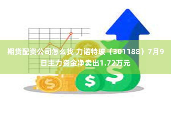 期货配资公司怎么找 力诺特玻（301188）7月9日主力资金净卖出1.72万元