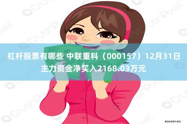 杠杆股票有哪些 中联重科（000157）12月31日主力资金净买入2168.03万元